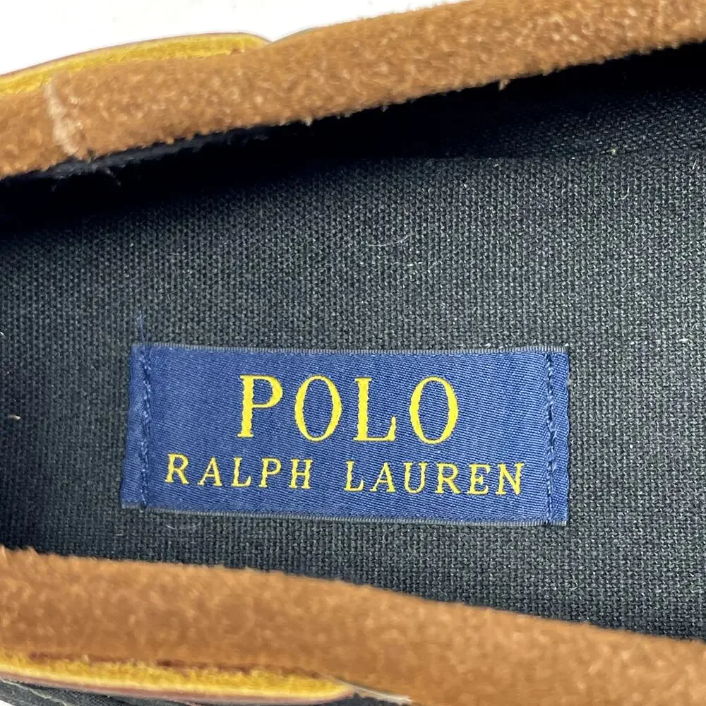 Polo Ralph Lauren Rylander Plaid Boat Shoes Mens Size 12D